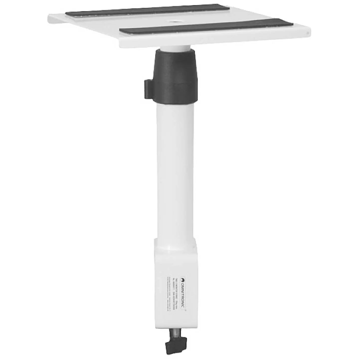 B-Ware Omnitronic Monitorständer Halterung Tischständer Lautsprecherständer Weiß - 4026397704358