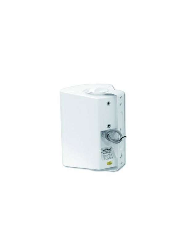 Omnitronic Ela Wandlautsprecher Universal Lautsprecher Weiß Trapez Bauweise 100 V B-Ware - 4026397412093