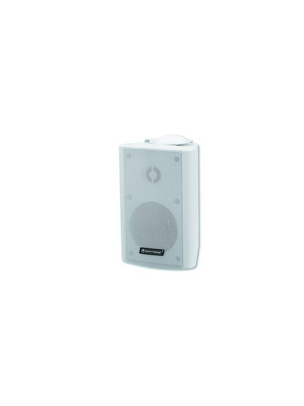 Omnitronic Ela Wandlautsprecher Universal Lautsprecher Weiß Trapez Bauweise 100 V B-Ware - 4026397412093