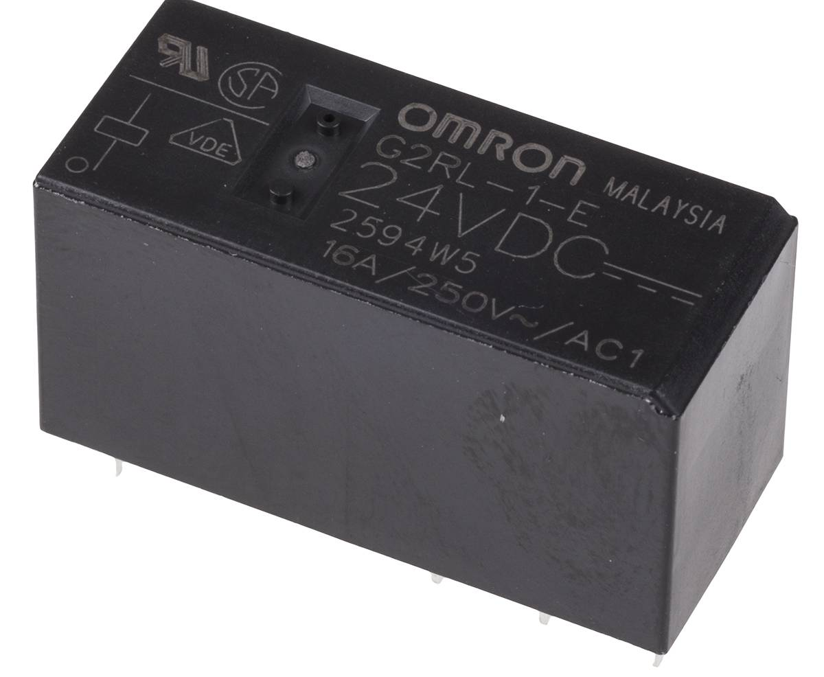 Omron G2 Rl 1 E Dc24 Powerrelais Relais Strom 24 V/Dc 16 A 1 Wechsler 16 Stück B-Ware