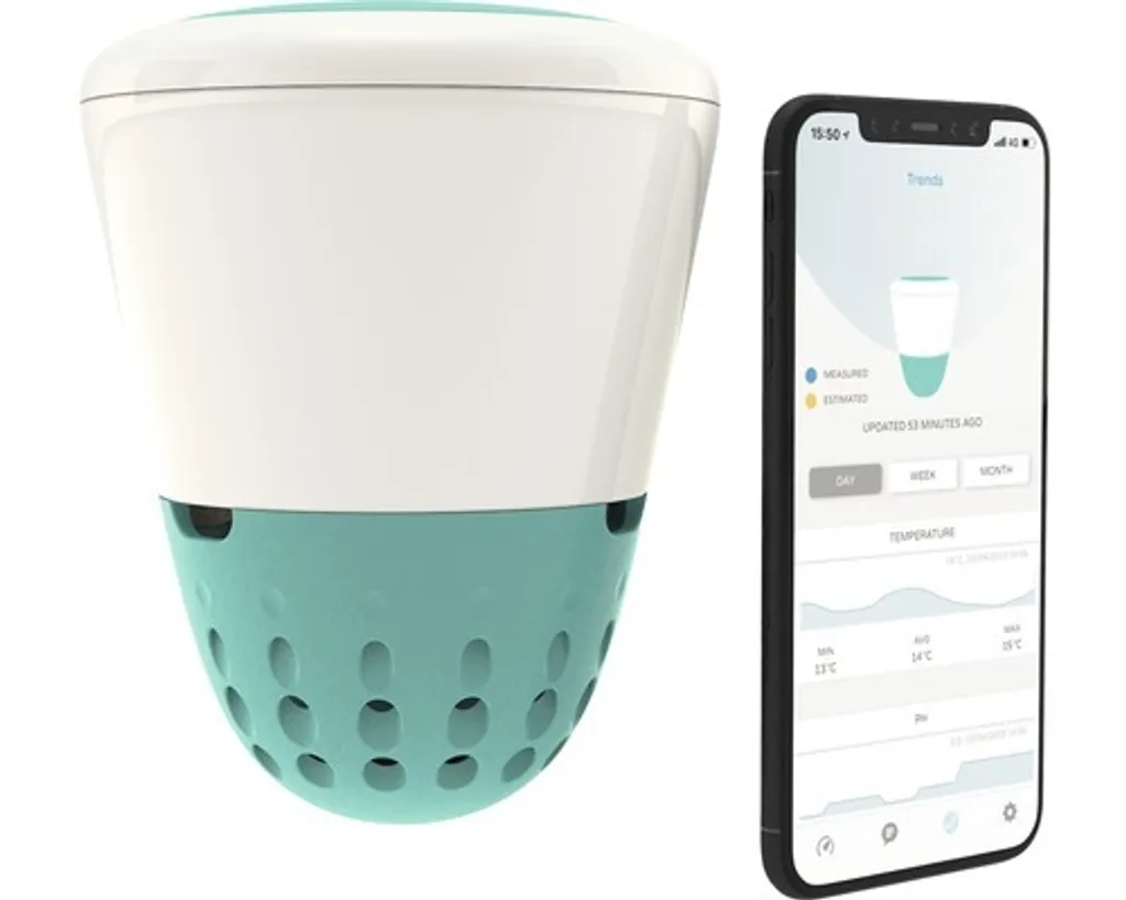 D-Ware Ondilo Ico Smart Pool Partner Poolsensor Ph Messgerät Thermometer App Defektware - 3701168000105