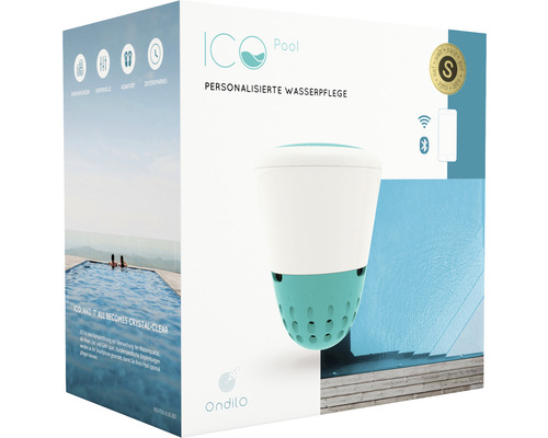 B-Ware Ondilo Ico Smart Pool Sensor Salz Personalisierte Wasserpflege Schwimmer - 3701168000457