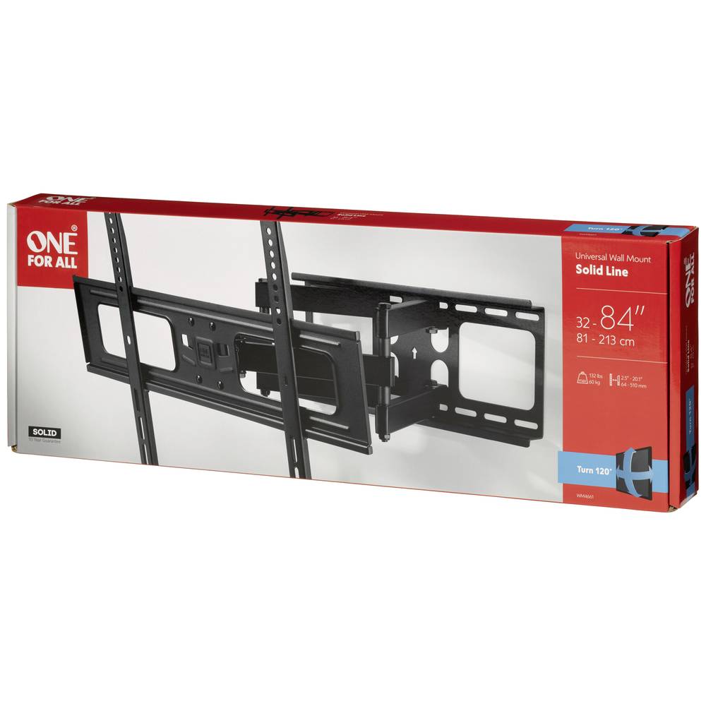 One For All WM 4661 TV-Wandhalterung 81,3 cm 32" - 213,4 cm 84" Halterung - 8716184064579