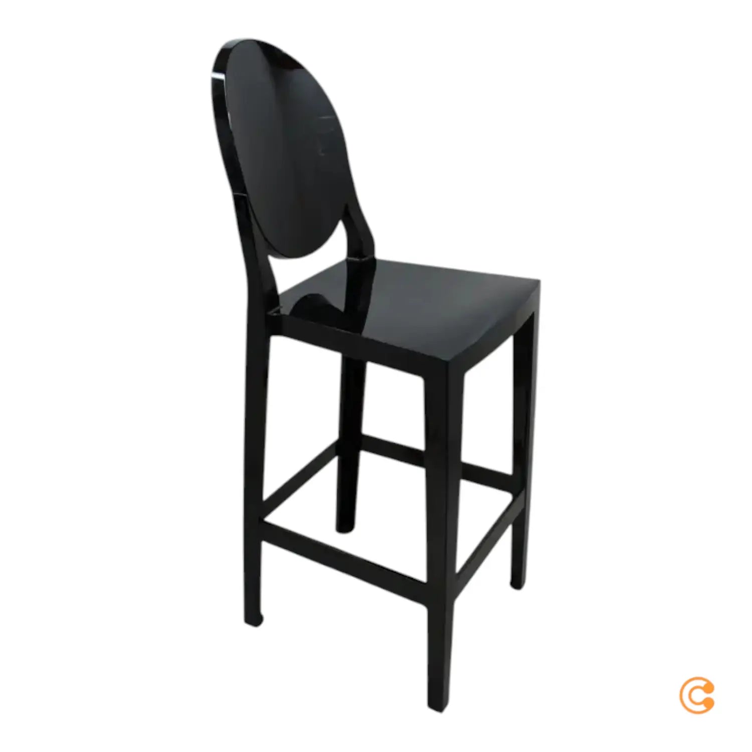 B-Ware Kartell One More Barhocker H75 Schwarz Siehe Text/Foto - 8058967169164
