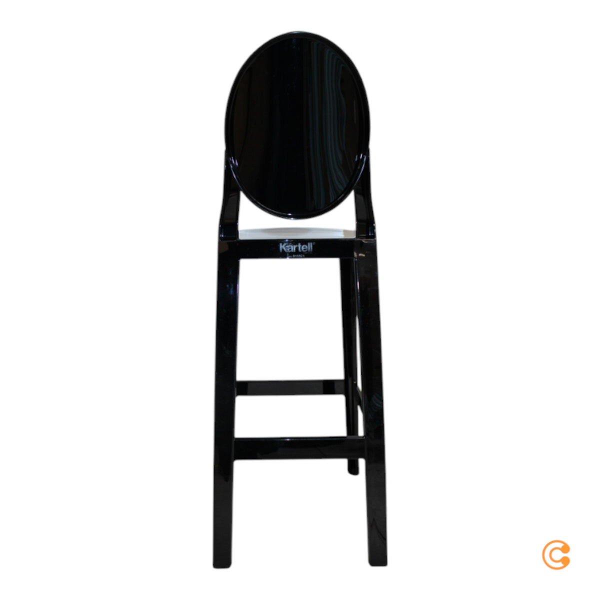 Kartell One More Barhocker H75 Schwarz SIEHE TEXT/FOTO - 8058967169164