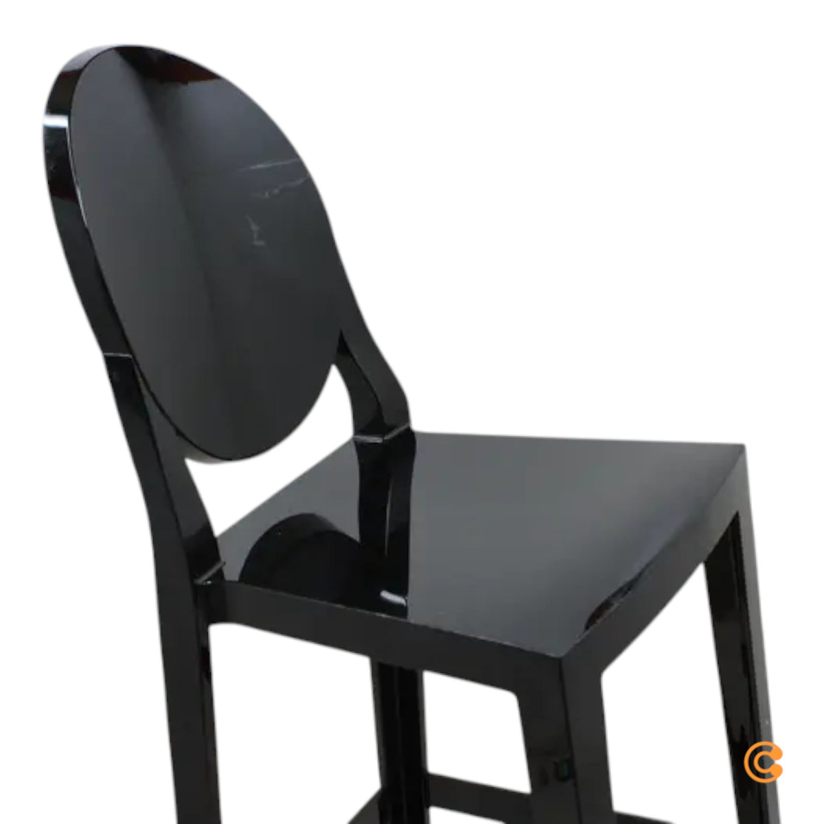 Kartell One More Barhocker H75 Schwarz SIEHE TEXT/FOTO - 8058967169164