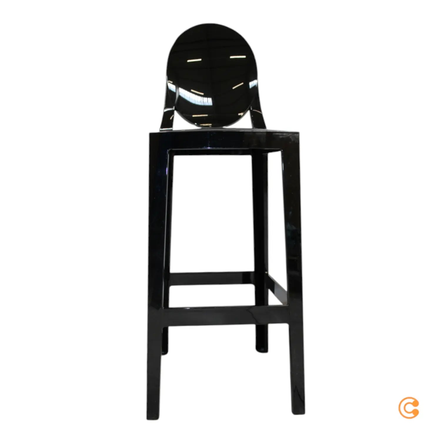 B-Ware Kartell One More Barhocker H75 Schwarz Siehe Text/Foto - 8058967169164