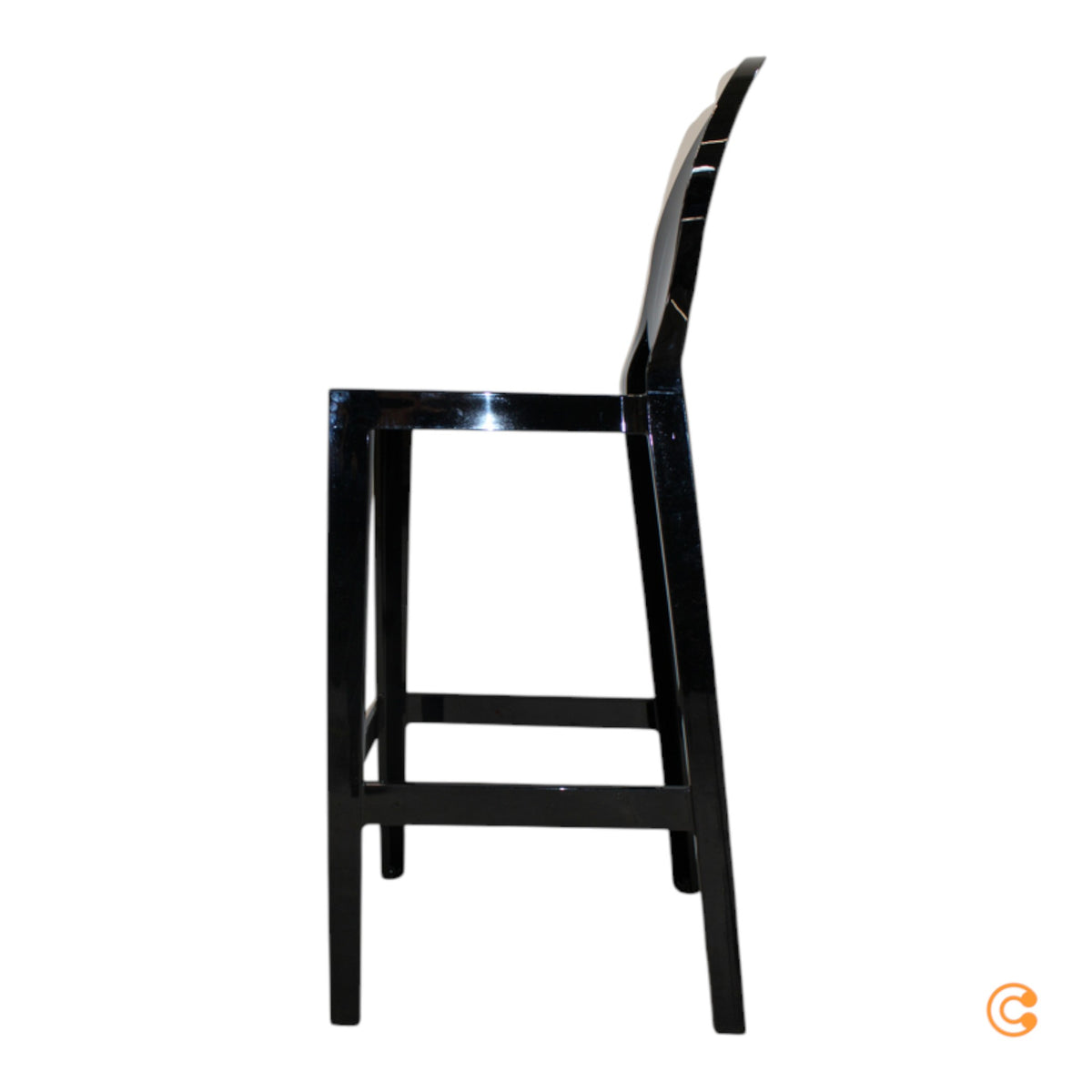 Kartell One More Barhocker H75 Schwarz SIEHE TEXT/FOTO - 8058967169164