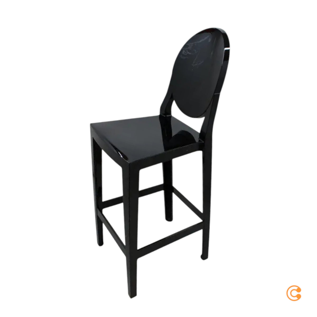 Kartell One More Barhocker H75 Schwarz SIEHE TEXT/FOTO - 8058967169164