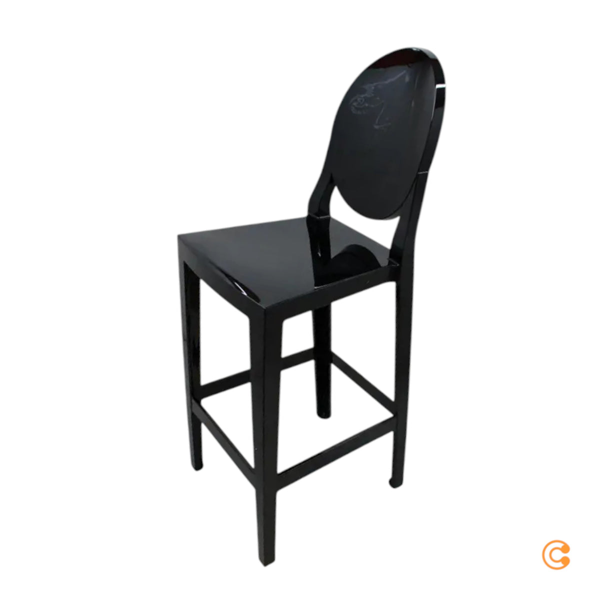 Kartell One More Barhocker H75 Schwarz SIEHE TEXT/FOTO - 8058967169164