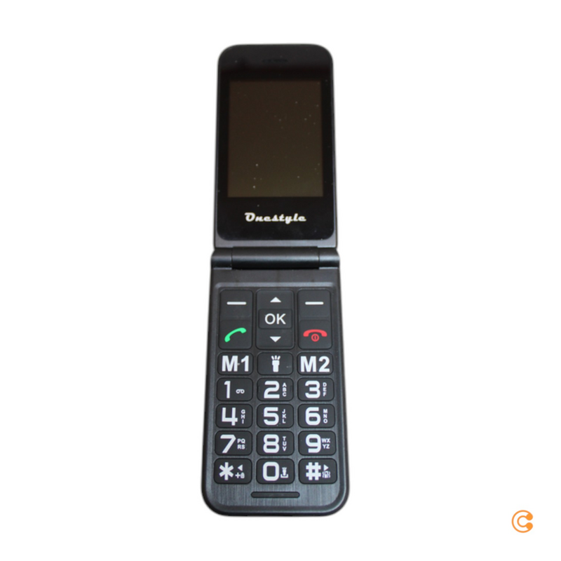 C-Ware Onestyle Mobiltelefon Unisoc T107 Handy Telefon Gold Schwarz Siehe Text/Foto - 6975020870541