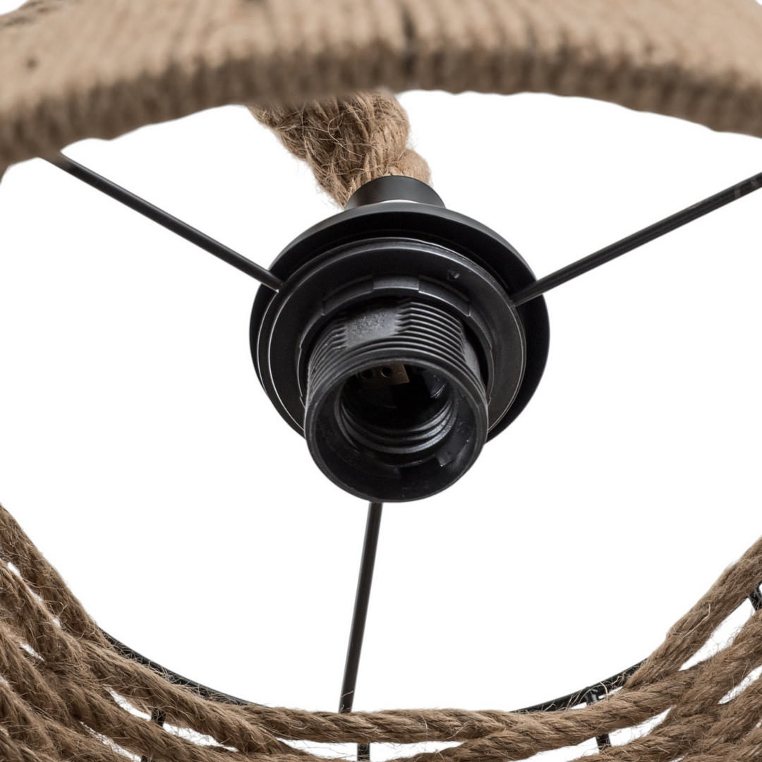 Onli Hängeleuchte Leuchte Lampe Coen Rattan Hellbraun E27 22 W Dimmbar Wohnzimmer B-Ware - 8030626541917