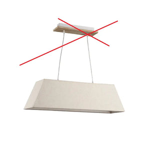 B-Ware Onli Hängeleuchte Pendelleuchte Miriel Holz 90cm Leuchte Lampe Siehe Text/Foto