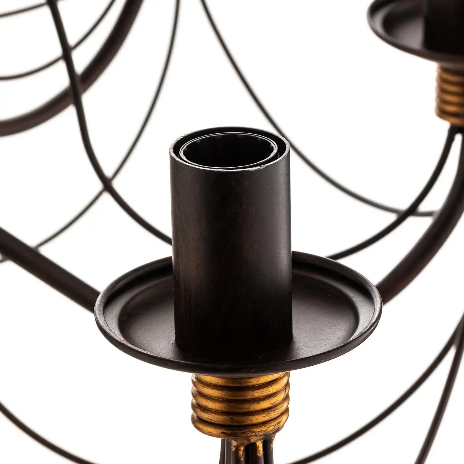 B-Ware Onli Kronleuchter Deckenleuchte Fiamma Marrone Eisen Bronze 8 Flg Siehe Text - 8030626515925