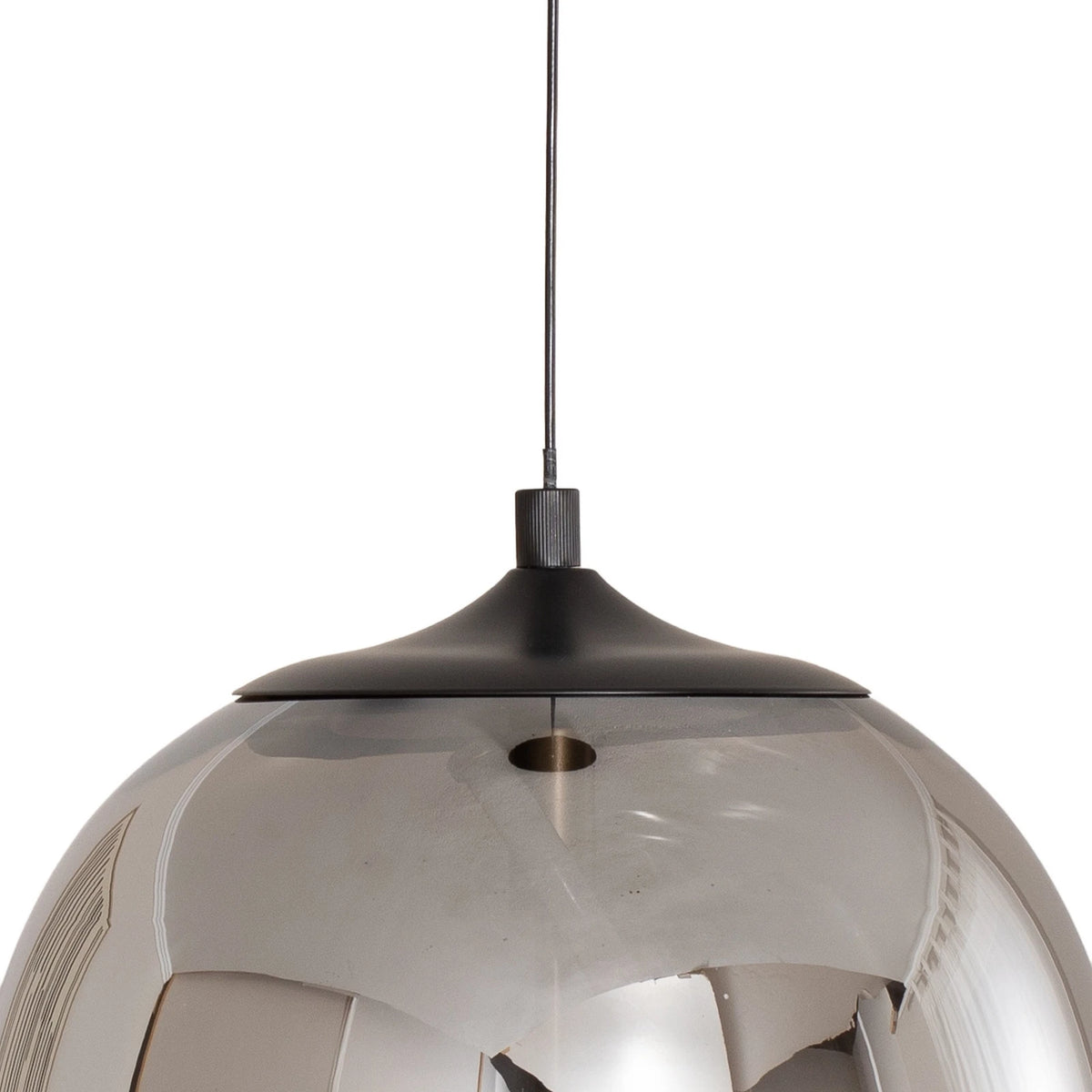 ONLI Pendelleuchte Hängeleuchte LED Glas rauchgrau Lilly Wohnzimmer 4000 K 28 cm - 8030626544925
