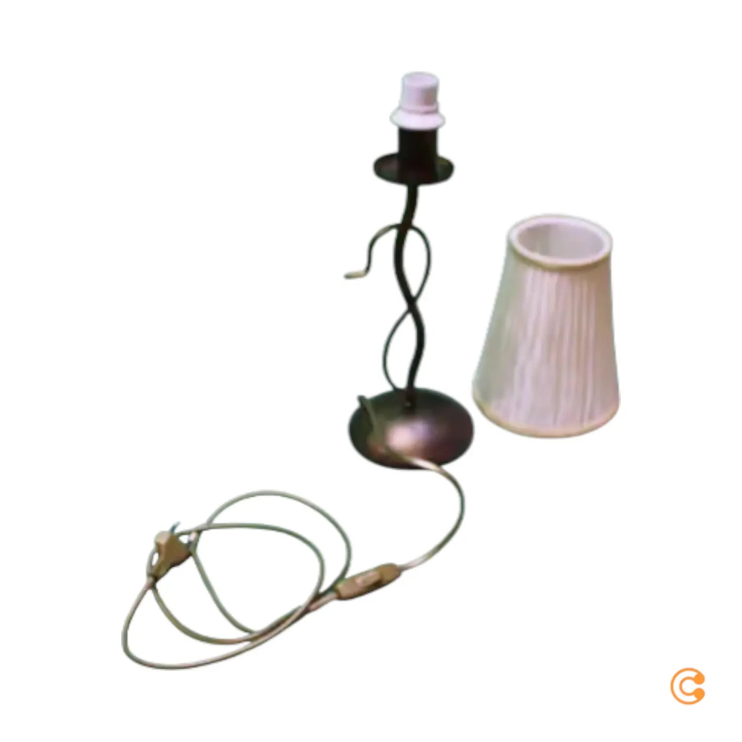 B-Ware Onli Delia Tischleuchte Leuchte Lampe Bronze Eisen 42 Cm Siehe Text/Foto - 8030626545489