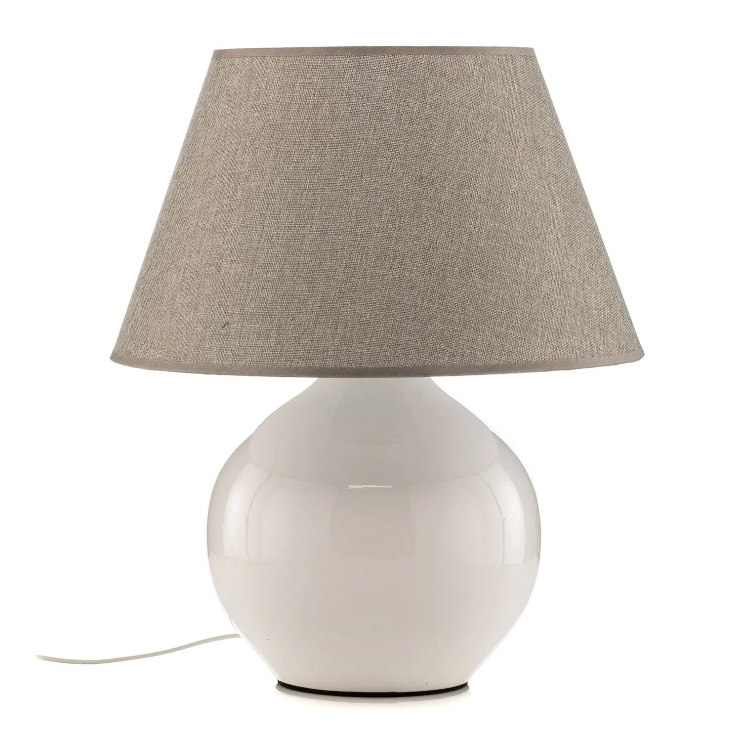 B-Ware Onli Sfera Tischleuchte Lampe Höhe 53 Cm Hauptleuchte Weiß Grau Beleuchtung E27 - 8030626535930