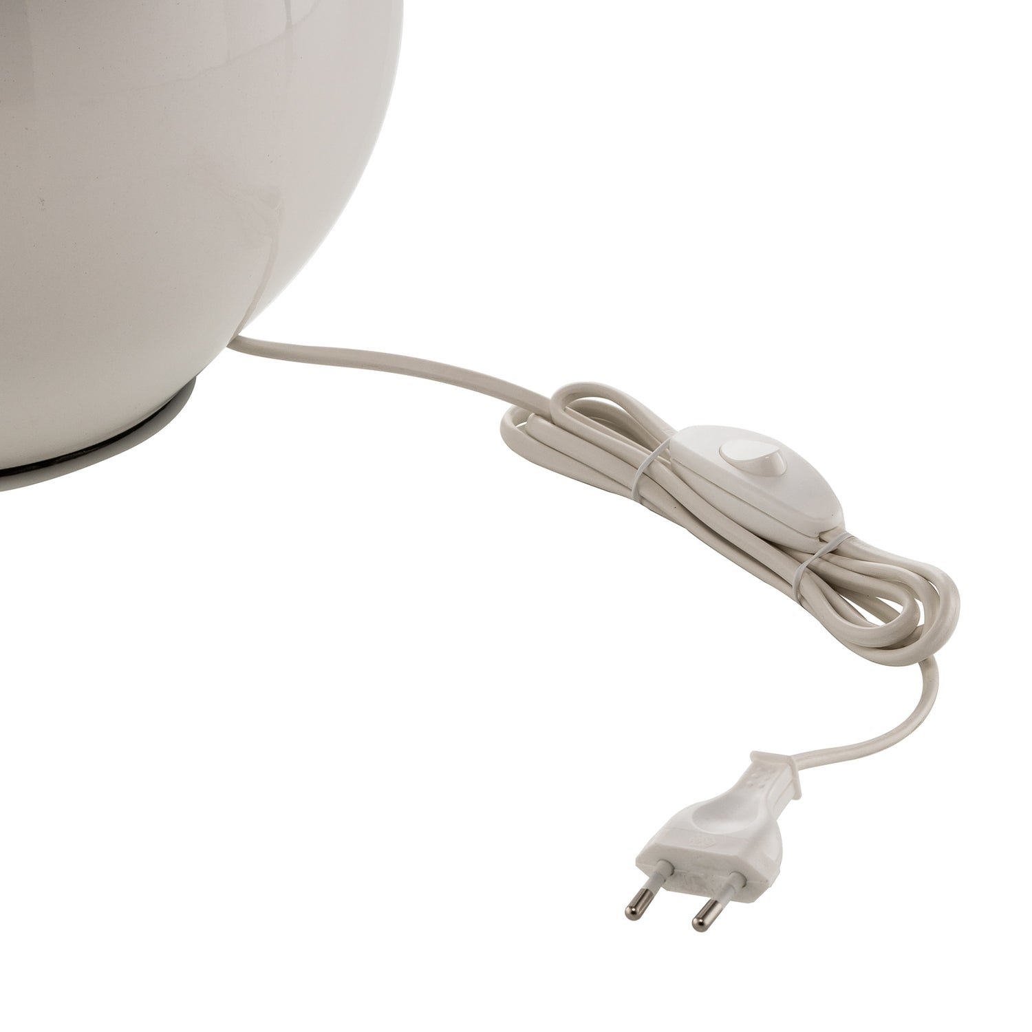 B-Ware Onli Sfera Tischleuchte Lampe Höhe 53 Cm Hauptleuchte Weiß Grau Beleuchtung E27 - 8030626535930