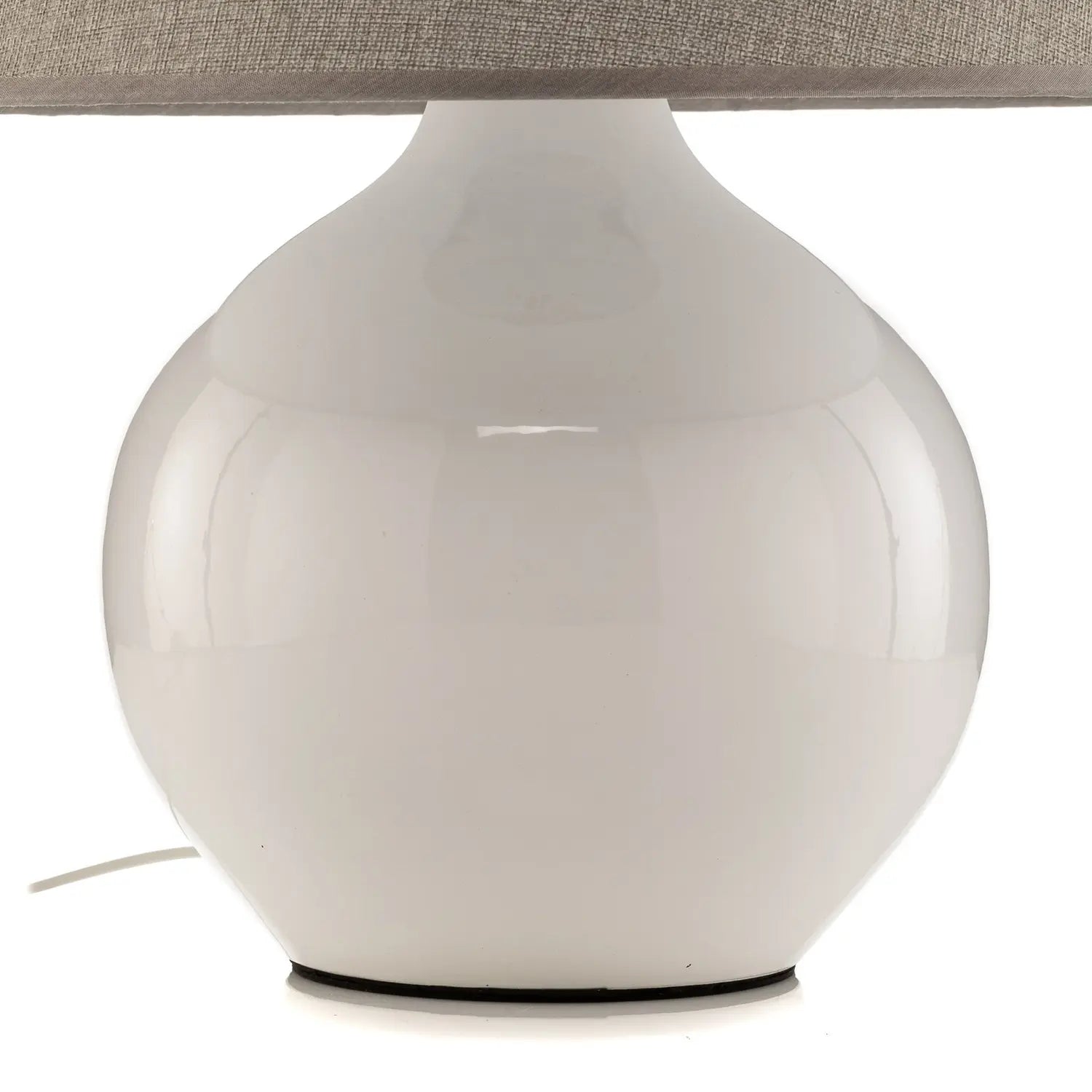 B-Ware Onli Sfera Tischleuchte Lampe Höhe 53 Cm Hauptleuchte Weiß Grau Beleuchtung E27 - 8030626535930