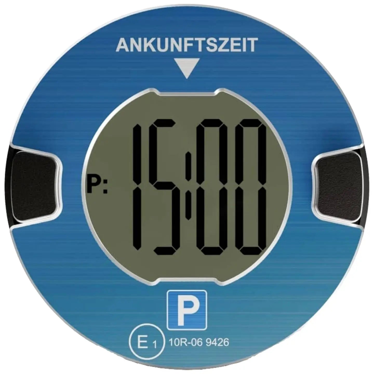 B-Ware Ooono Parkscheibe Parkuhr Elektronische Parkzeit Auto Blau Magnet Knopfzelle - 5714149020007