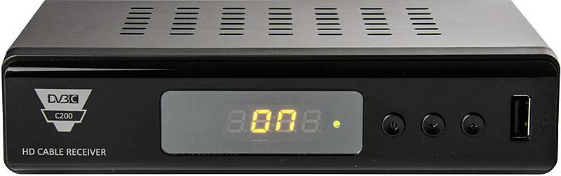 Opticum C200 Hd Kabel Receiver Hdmi Scart Front Usb Dvb C Und Hdtv B-Ware - 5901912280267