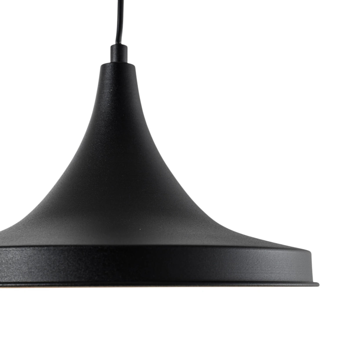 Berceste Hängeleuchte Pendelleuchte Metall schwarz gold Lampenschirm 30cm - 8681875546606