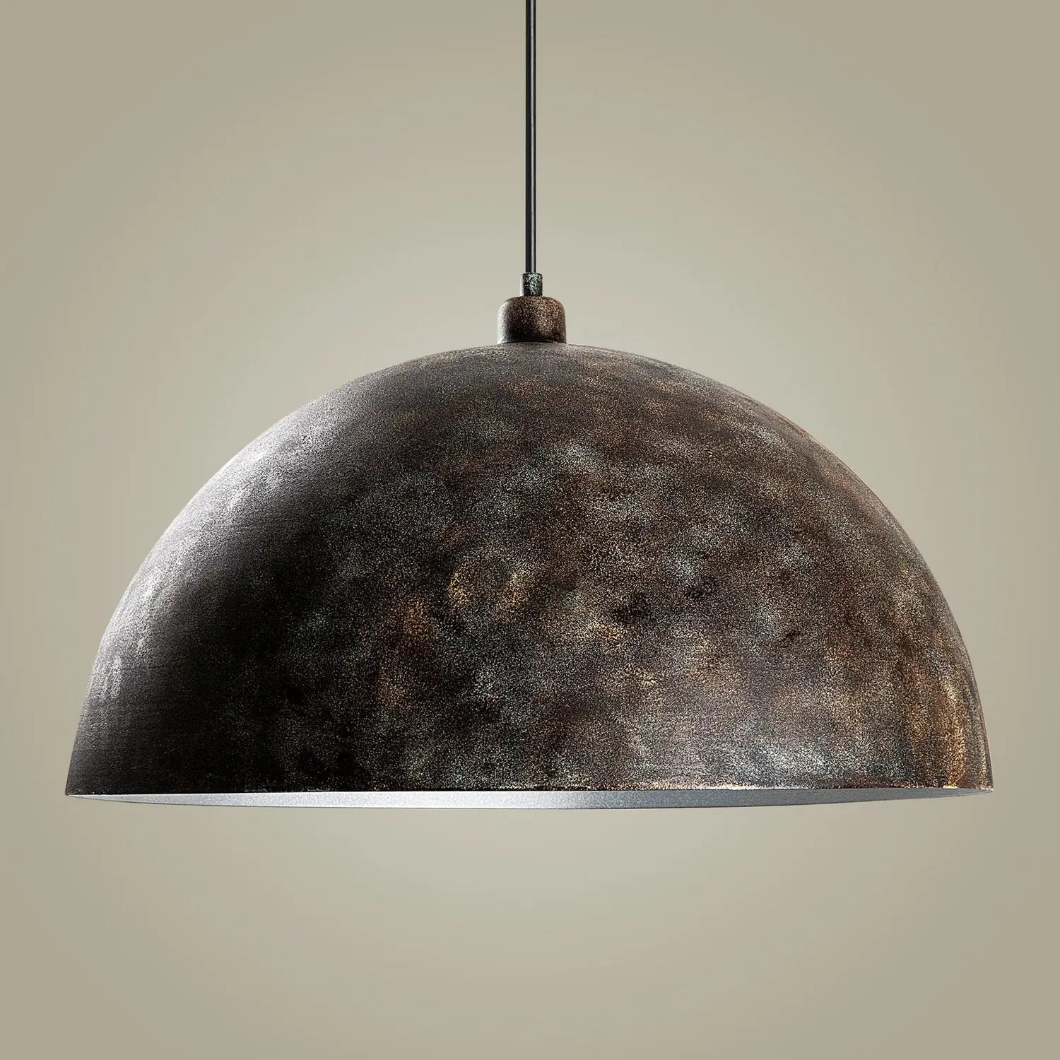 B-Ware Opviq Hängeleuchte Pendelleuchte Lampe Altmessing Metall ø 60 Cm E27 Dimmbar - 8684283480395