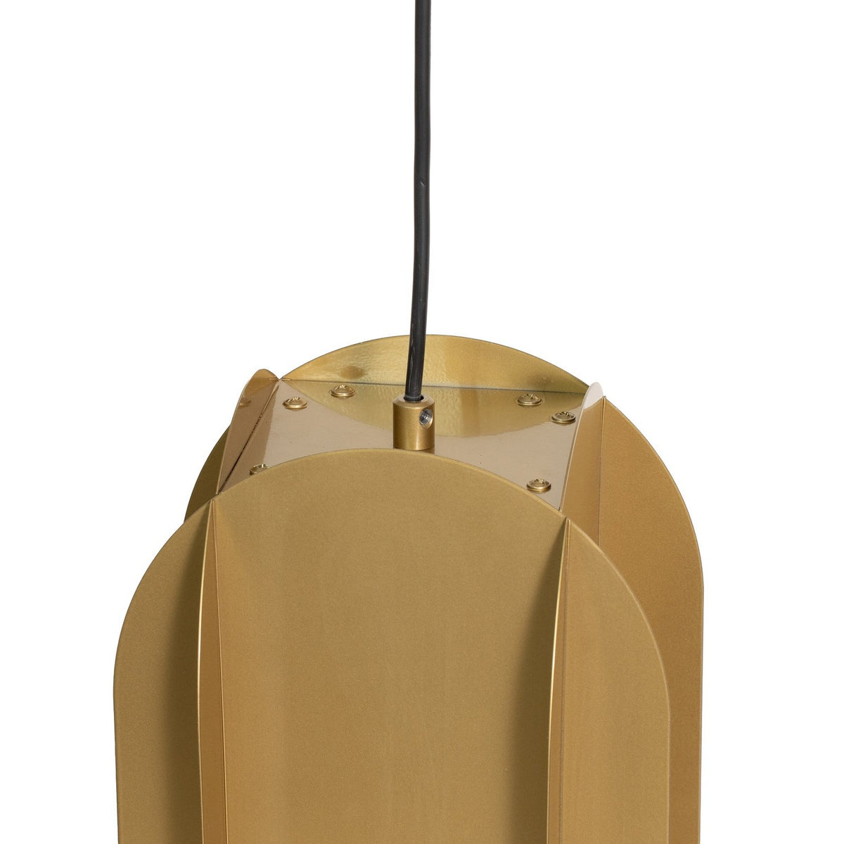 Opviq Hängeleuchte Pendelleuchte Corner gold Metall Lampe Leuchte E27 - 8684283486571