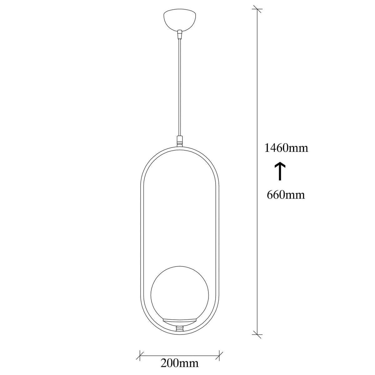 Opviq Hängeleuchte Pendelleuchte Mudoni Deckenlampe schwarz weiß Glas Metall 731 - 8684283476336