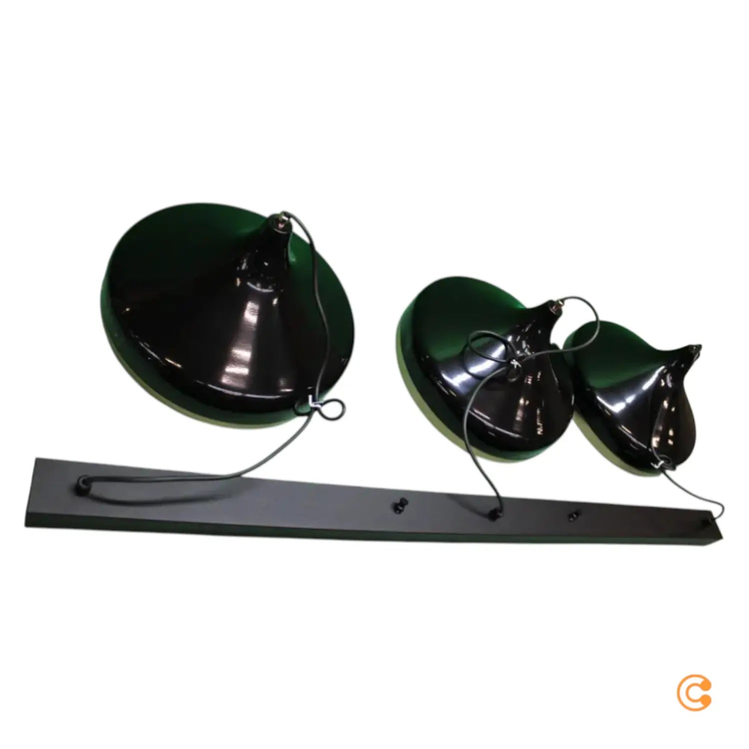 B-Ware Opviq Hängeleuchte Pendelleuchte Yildo Schwarz Metall 146 Cm Siehe Text/Foto - 10044634