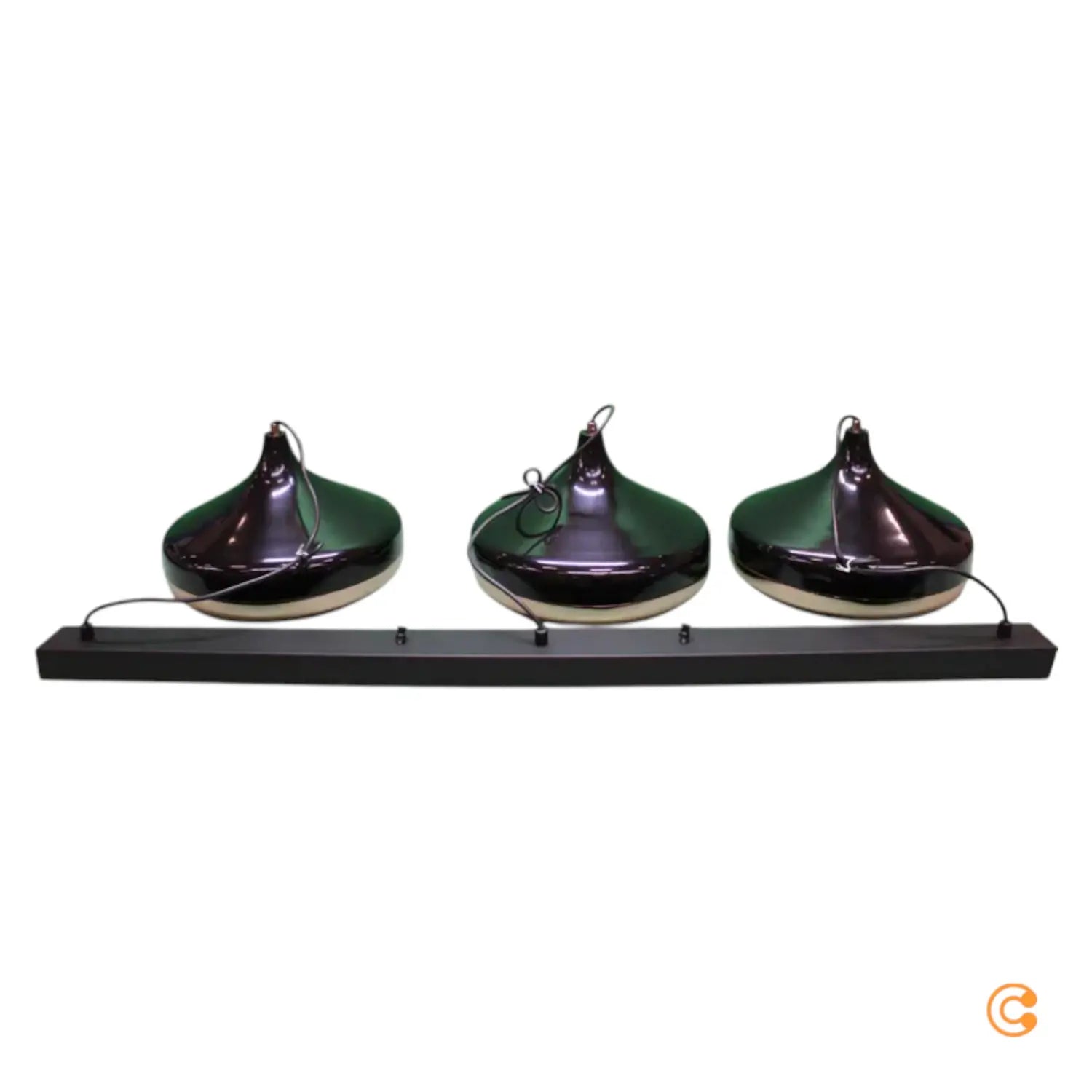 B-Ware Opviq Hängeleuchte Pendelleuchte Yildo Schwarz Metall 146 Cm Siehe Text/Foto - 10044634