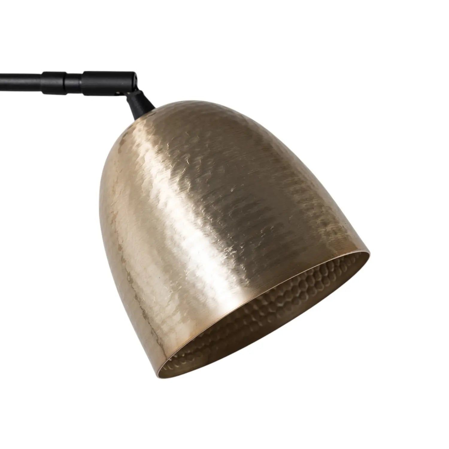 B-Ware Opviq Tischleuchte Lampe Tattoo 5031 Gold Patiniert Metall Schwarz 52 Cm E27 - 8682870815933