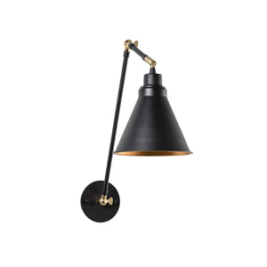 B-Ware Opviq Wandleuchte Wandlampe Berceste Metall Schwarz Lampe Leuchte Beleuchtung341