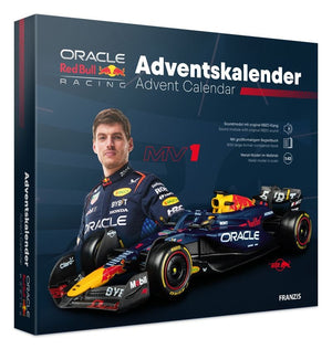 B-Ware FRANZIS Adventskalender Kalender Oracle Red Bull Racing Produkt Deutsch Englisch