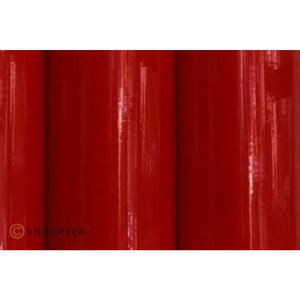 B-Ware Oracover Easyplot Folie Abdeckfolie Modellbaufolie Br 30cm Lg 10m Hellrot