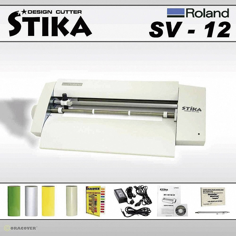 B-Ware Oracover Roland Stika Sv 12 Schneideplotter Schnittbreite 25 Cm Komplettpaket - 4041909101739