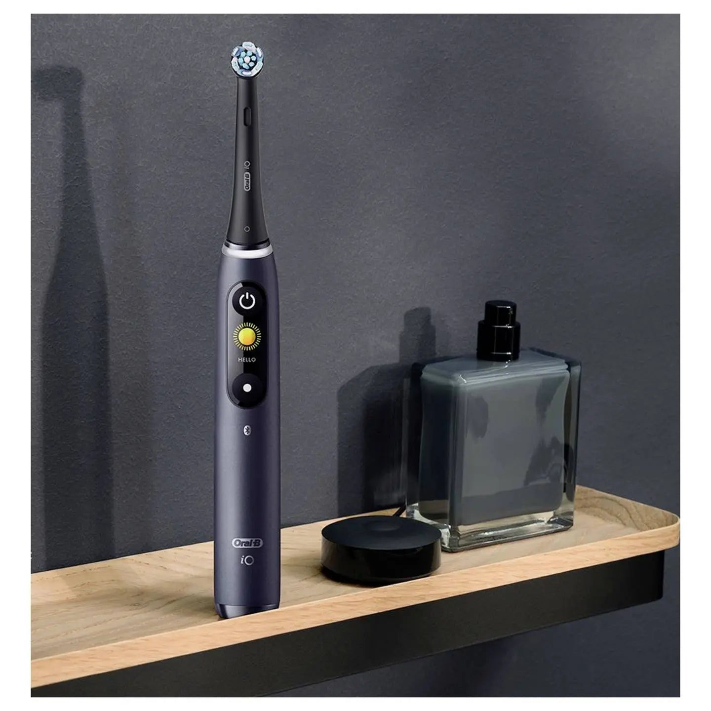 B-Ware Oral B Zahnbürste Elektrische Schallzahnbürste Braun I O Serie 8 Schwarz Handteil - 4210201363095