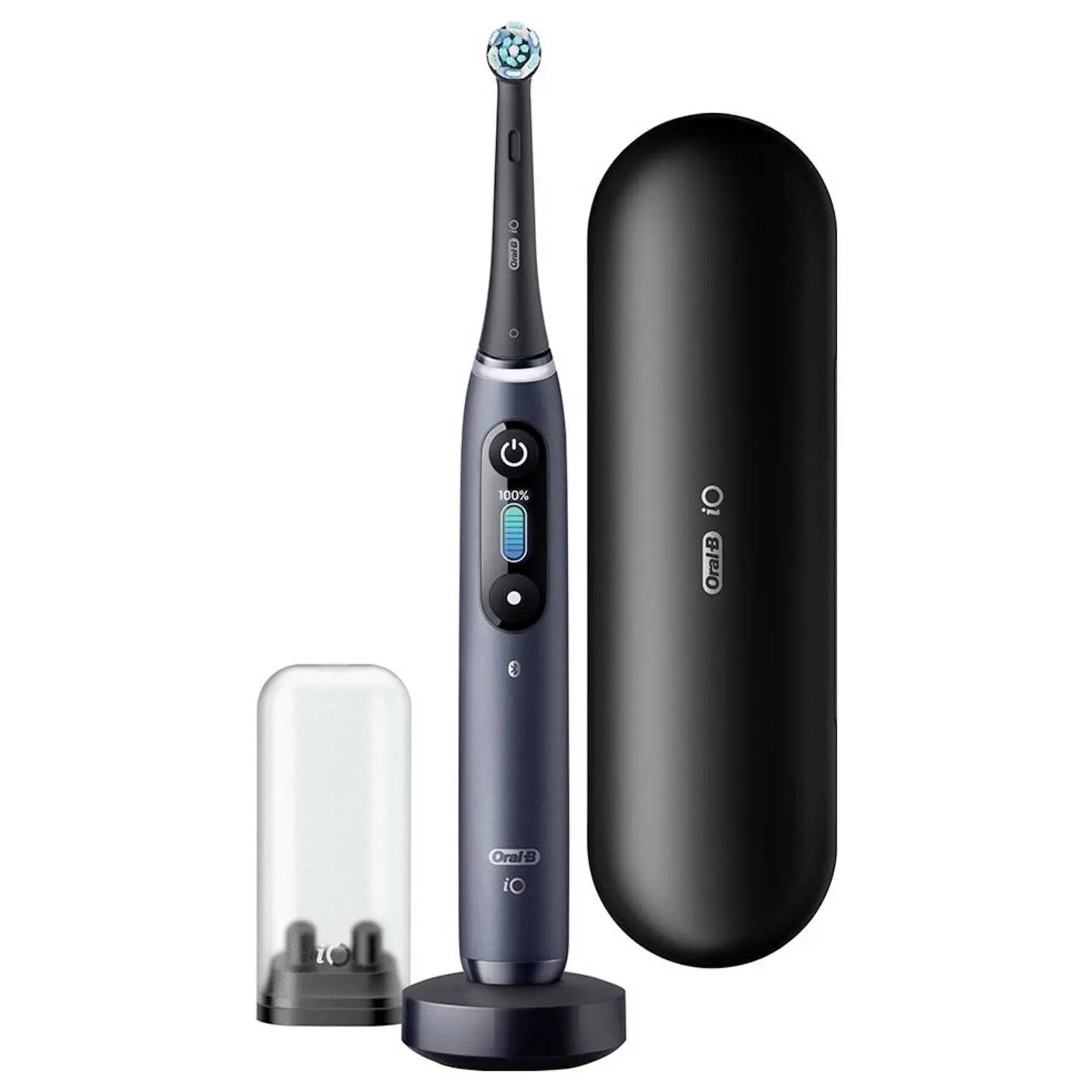 B-Ware Oral B Zahnbürste Elektrische Schallzahnbürste Braun I O Serie 8 Schwarz Handteil - 4210201363095