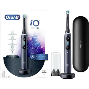 B-Ware Oral B Zahnbürste Elektrische Schallzahnbürste Braun I O Serie 8 Schwarz Handteil
