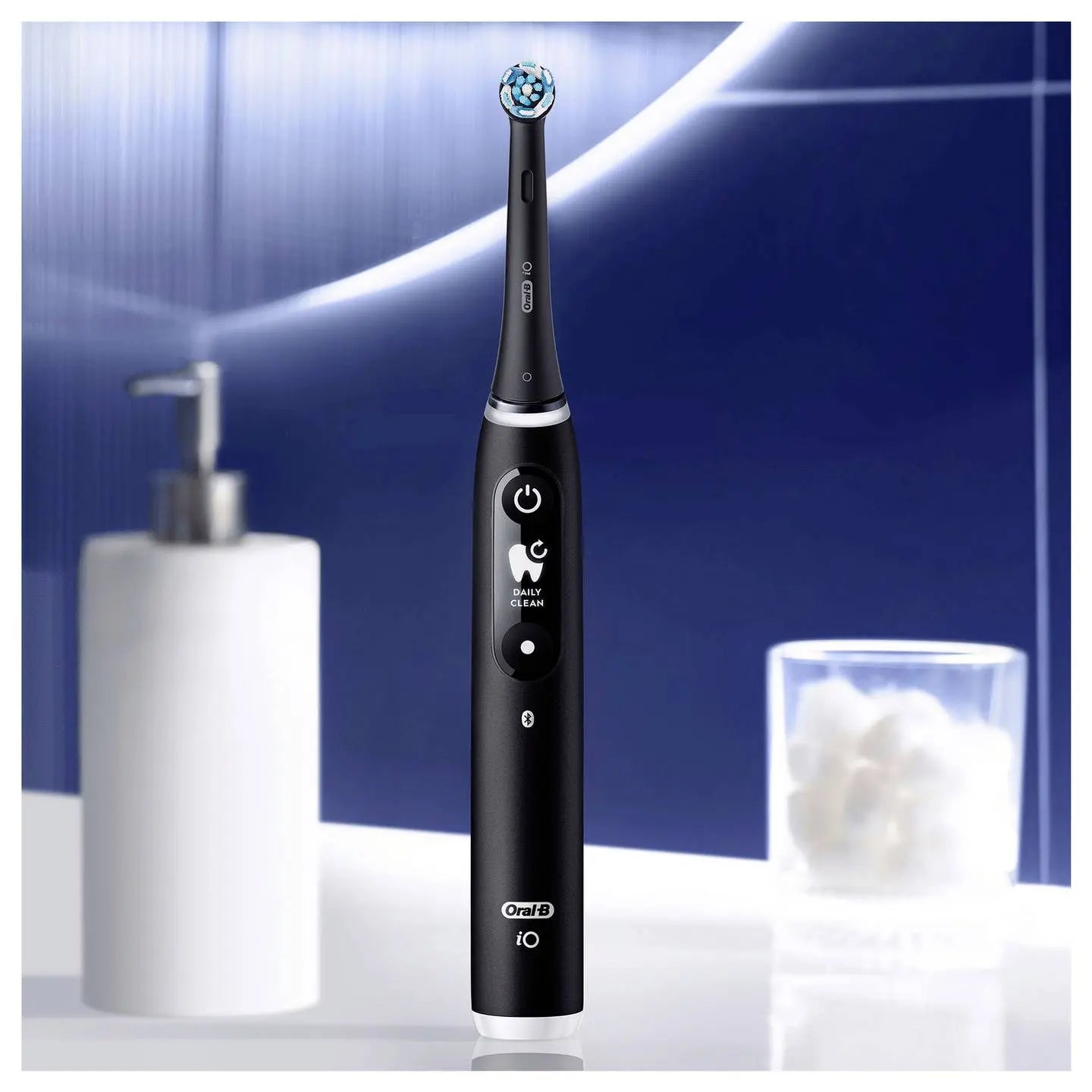 B-Ware Oral B Zahnbürste Elektrische Bürste I O Series 6 Schwarz Handteil Ladestation - 4210201409199