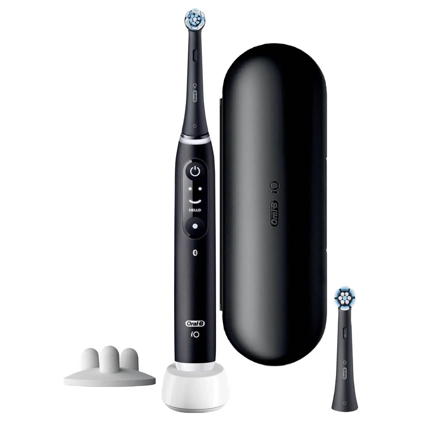 B-Ware Oral B Zahnbürste Elektrische Bürste I O Series 6 Schwarz Handteil Ladestation - 4210201409199
