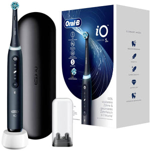 B-Ware Oral-B iO Series 5 611038 Elektrische Zahnbürste Rotierend/Oszilierend Schwarz