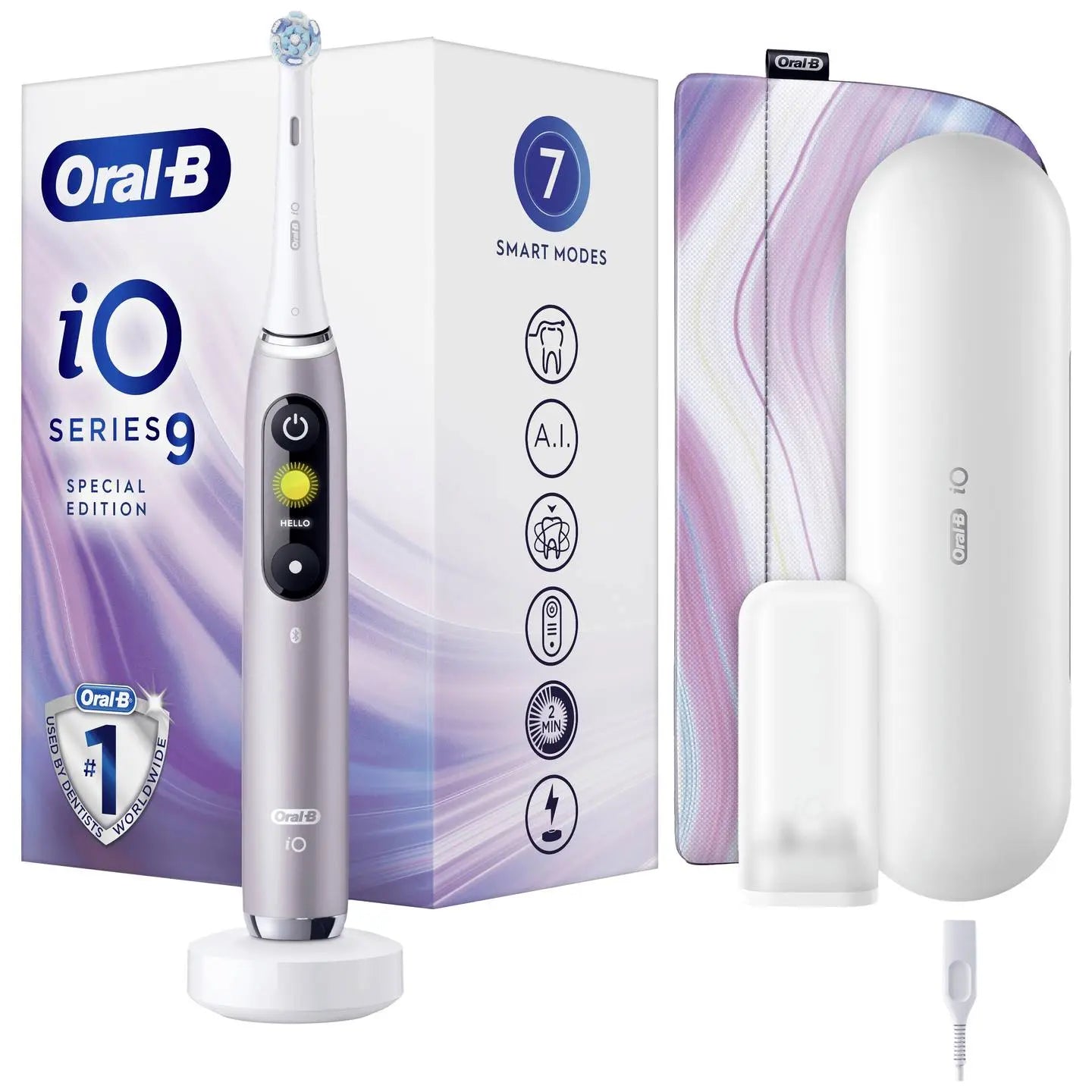 B-Ware Oral B I Om9.1 A1.5 Adh Rowe Rq Pl Box Pthbr Zahnbürste Bürste Elektrisch Weiß - 4210201406730