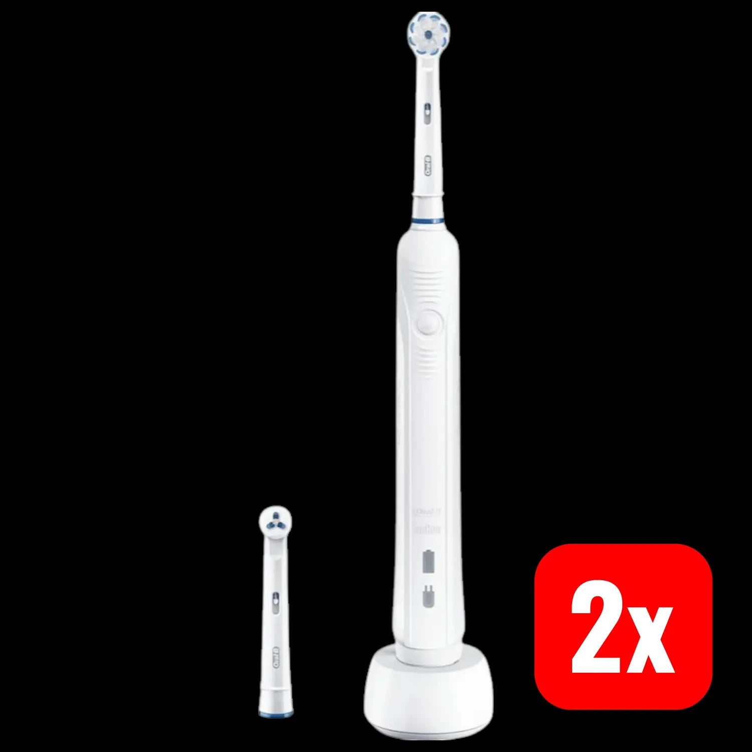 B-Ware Oral B Professional Clean 1 Elektrische Zahnbürste Aufsteckbürsten 2 Stück - 8006540772119