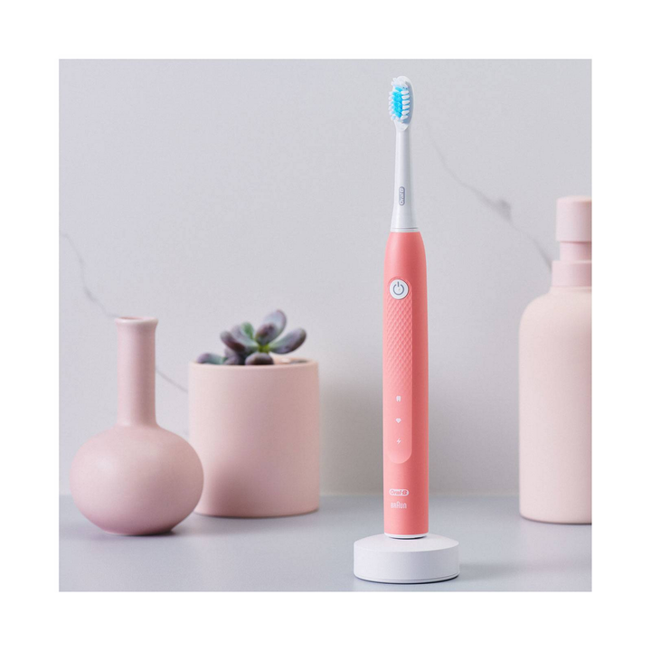 Oral B Pulsonic Slim Clean 2000 Elektrische Zahnbürsten Schallzahnbürsten Pink   B-Ware