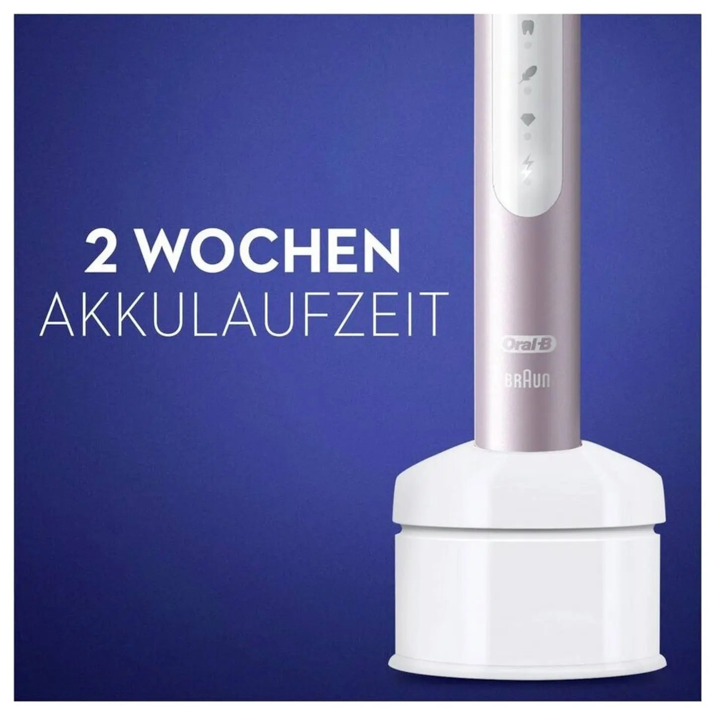 D-Ware Oral B Elektrische Zahnbürste Schall Rosegold Schwarz Pulsonic Slim Luxe 2er Set - 4210201396345