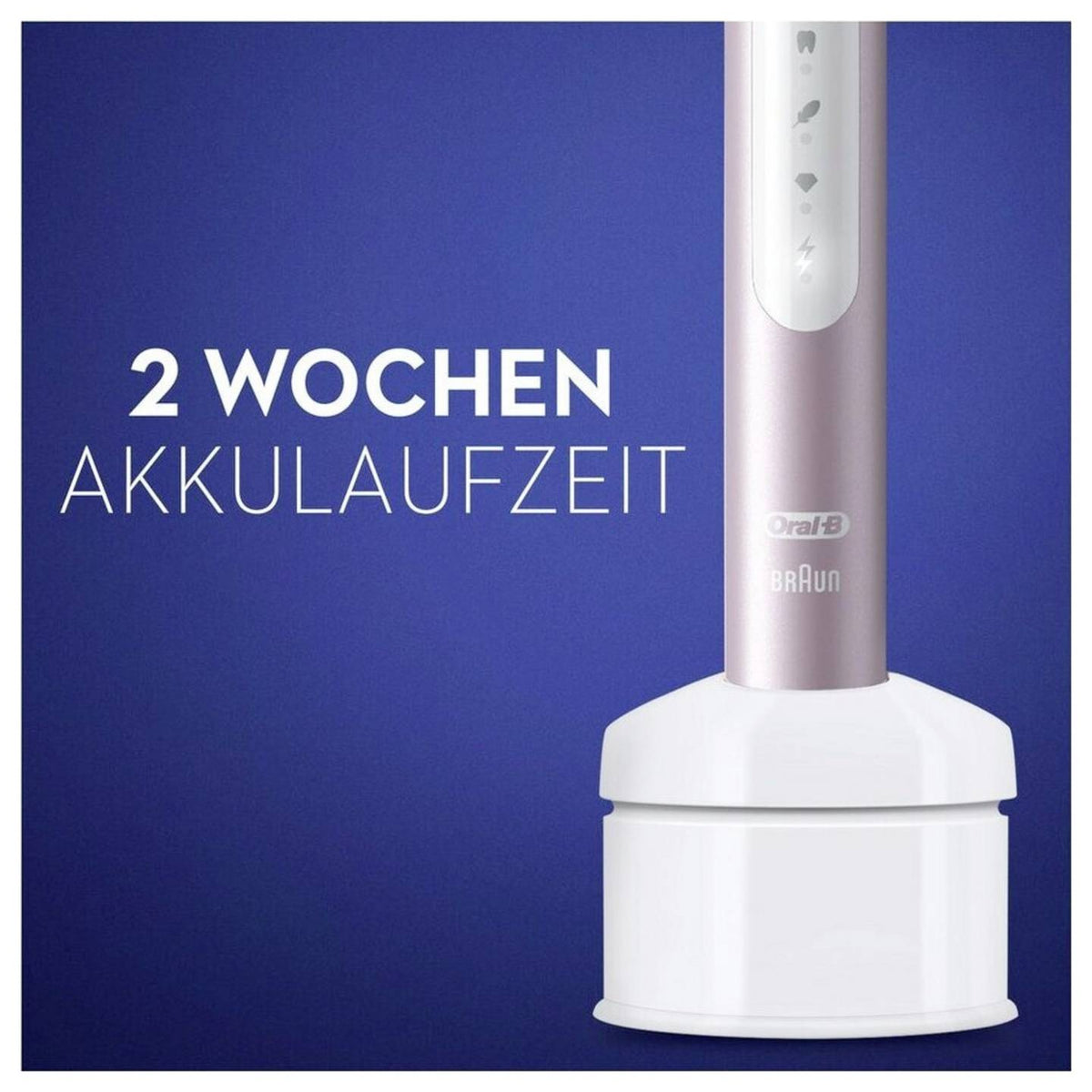 Oral-B elektrische Zahnbürste Schall rosegold schwarz Pulsonic Slim Luxe 2er-Set - 4210201396345