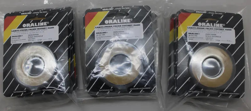 B-Ware Oracover Zierstreifen Streifen Oraline Folie 26 232 004 15mx4mm Scale 15 Stück - 4041909143203