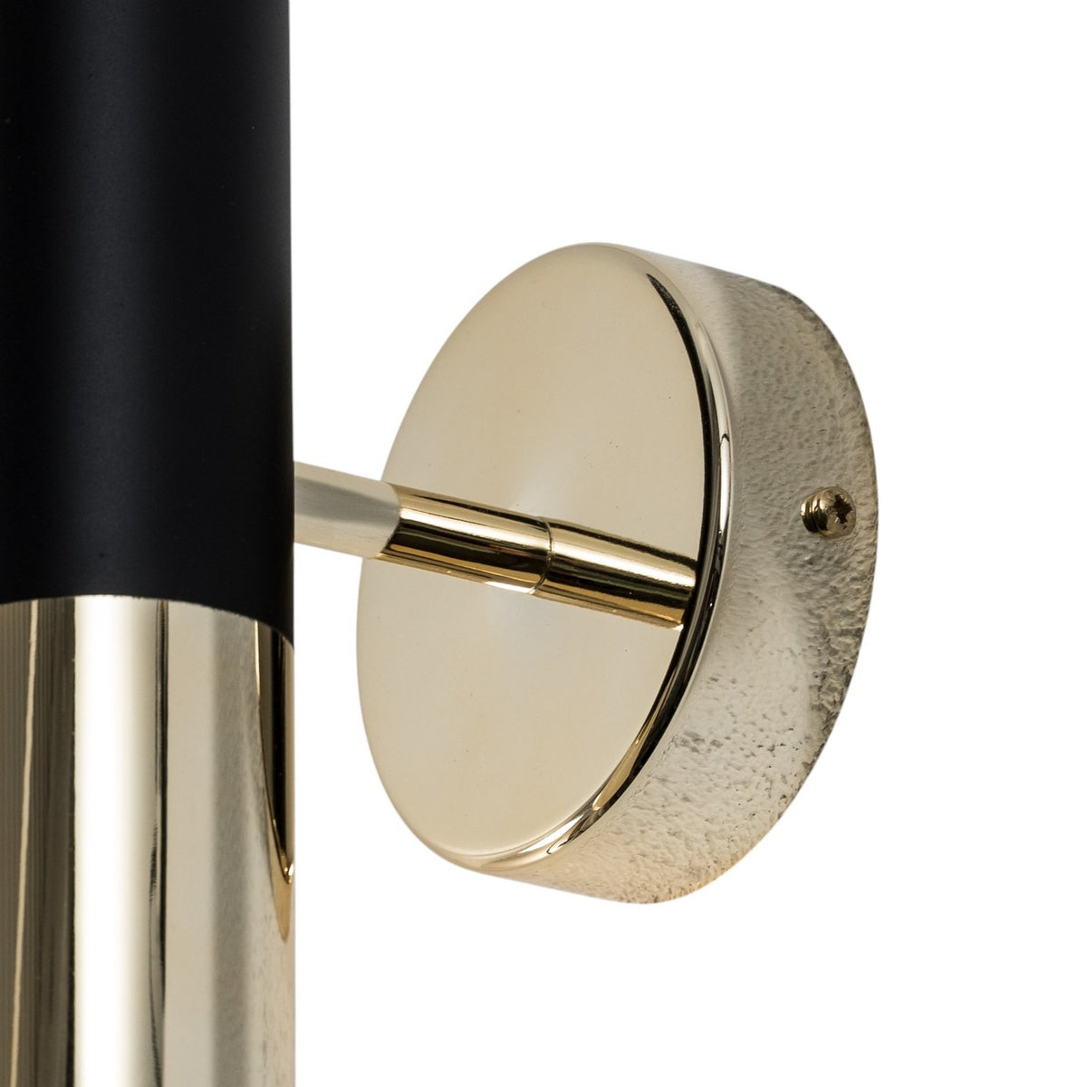 Orino Wandleuchte Leuchte Wandlampe schwarz gold Metall GU10 Made in EU 25cm - 5905563003879