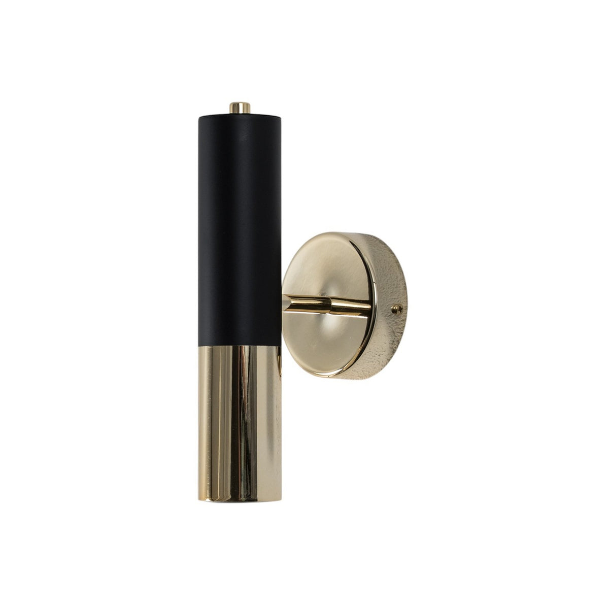Orino Wandleuchte Leuchte Wandlampe schwarz gold Metall GU10 Made in EU 25cm - 5905563003879